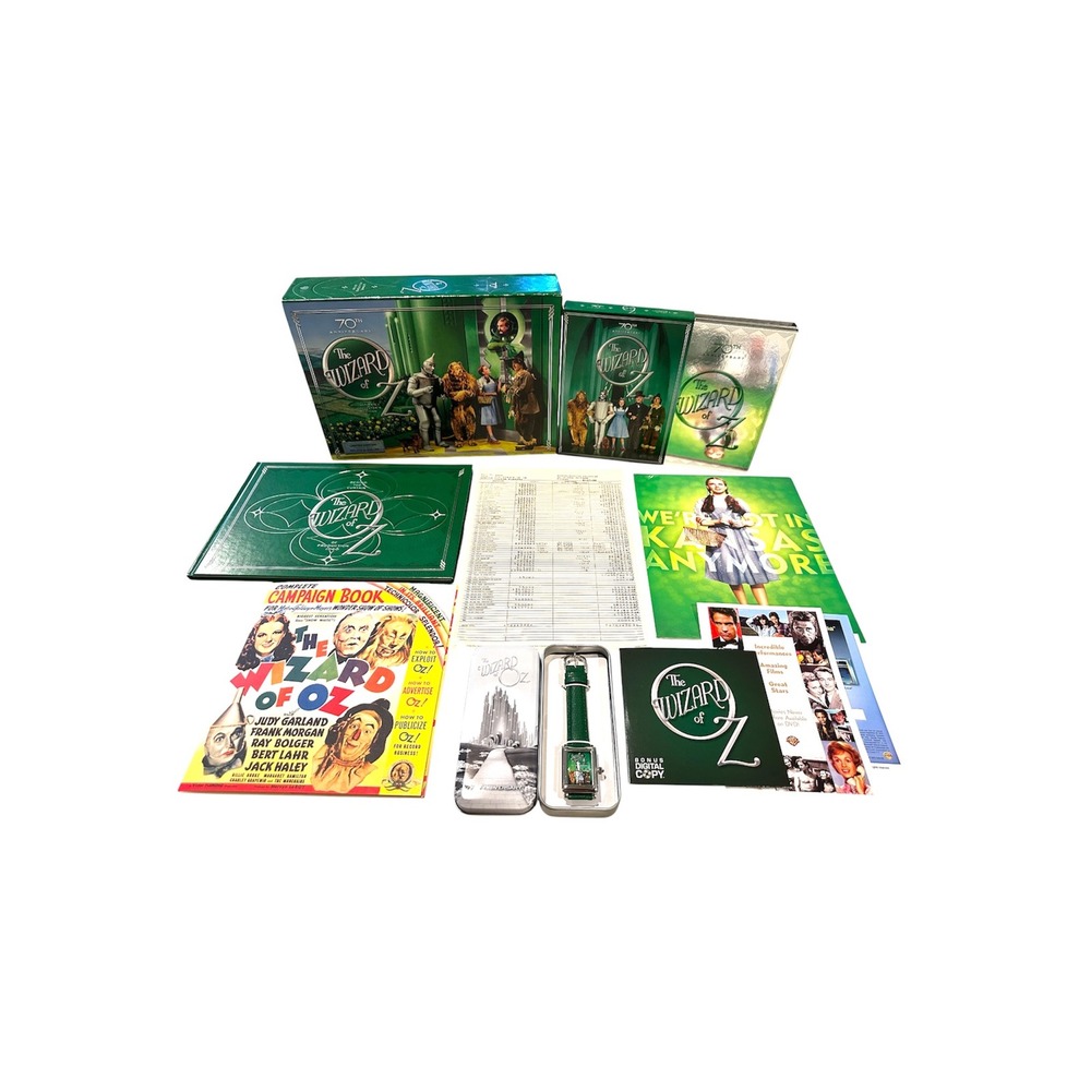 Wizard of Oz 70th Anniversary Ultimate Collector's Blu-ray 4 Disc Complete Watch